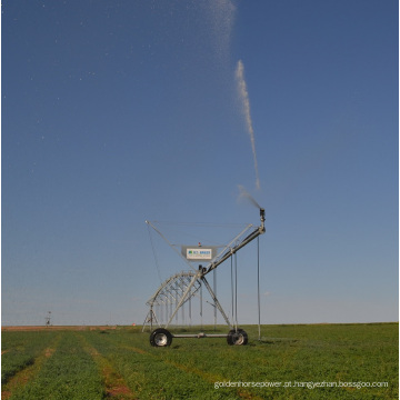 Sistema de irrigação do pivô central da roda d&#39;água